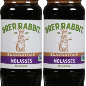 Brer Rabbit Unsulphured Molasses, Blackstrap, 12 Ounce